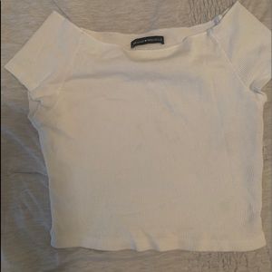 Brandy Melville white crop top
